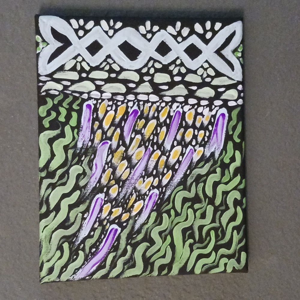 Abstract Handpainted Artwork - Picture 8 of 8